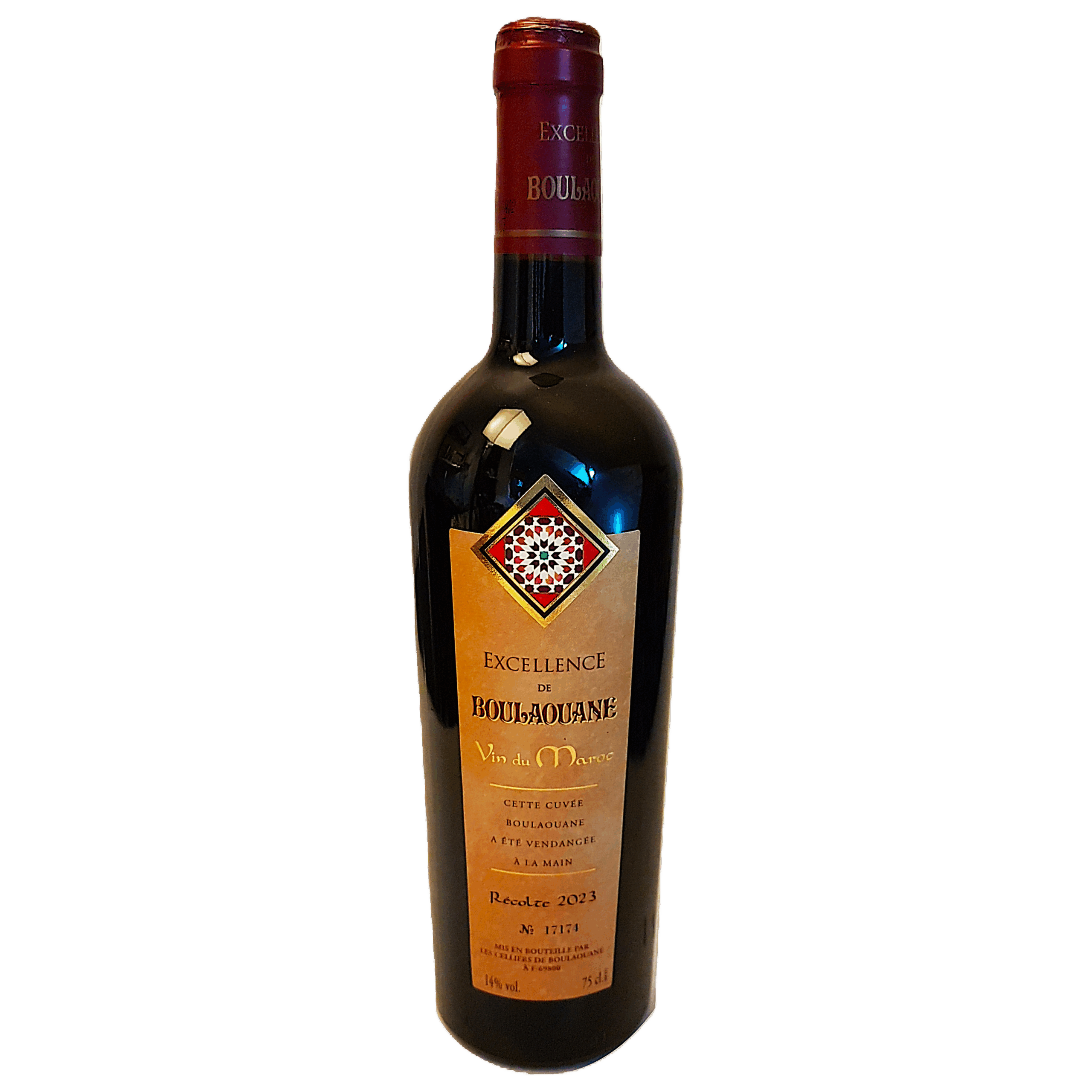 Boulaouane Excellence Rotwein 14° Boulaouane Excellence Rotwein 14°